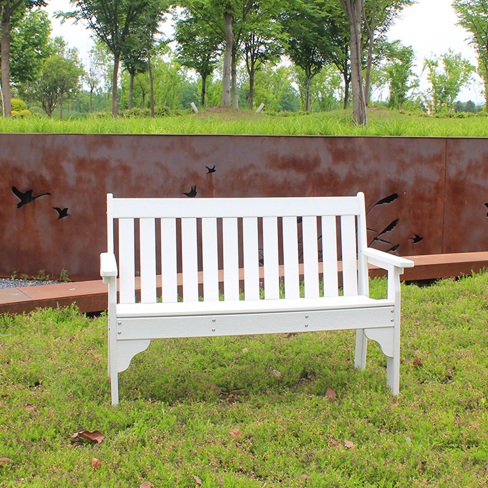 Fade-Resistant HDPE Garden Bench Chair