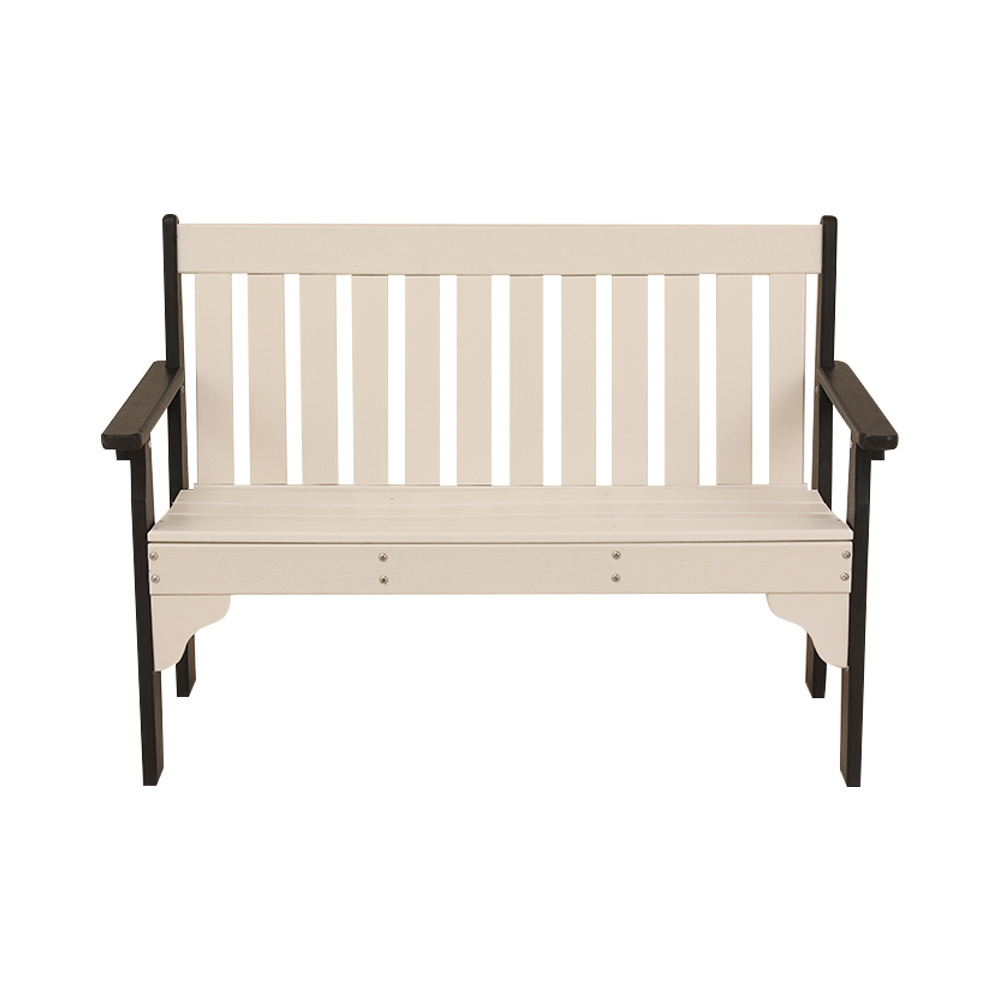 GCM001 Weather Resistant Weatherproof HDPE Garden Bench Chair