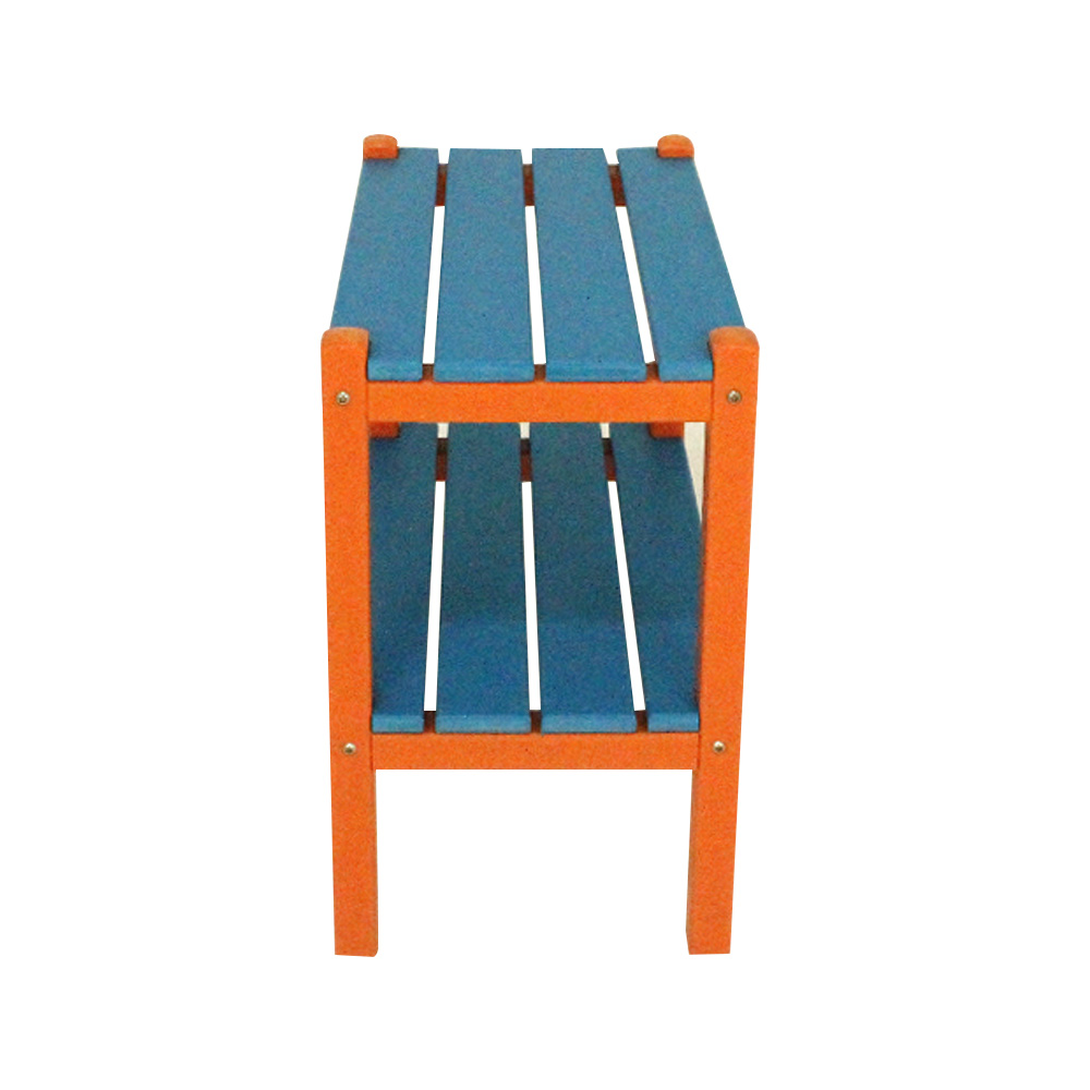 TTM003 Blue Orange HDPE Outdoor Set Side Table/Chair For Outdoor Garden Patio Balcony