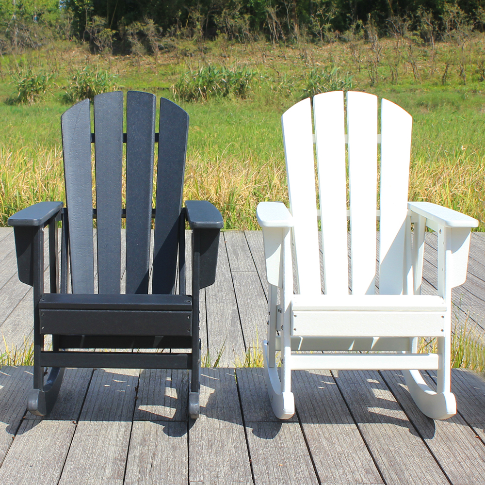 Children Formaldehyde-free Rocking Chair Set Outdoor Chair Patio Garden