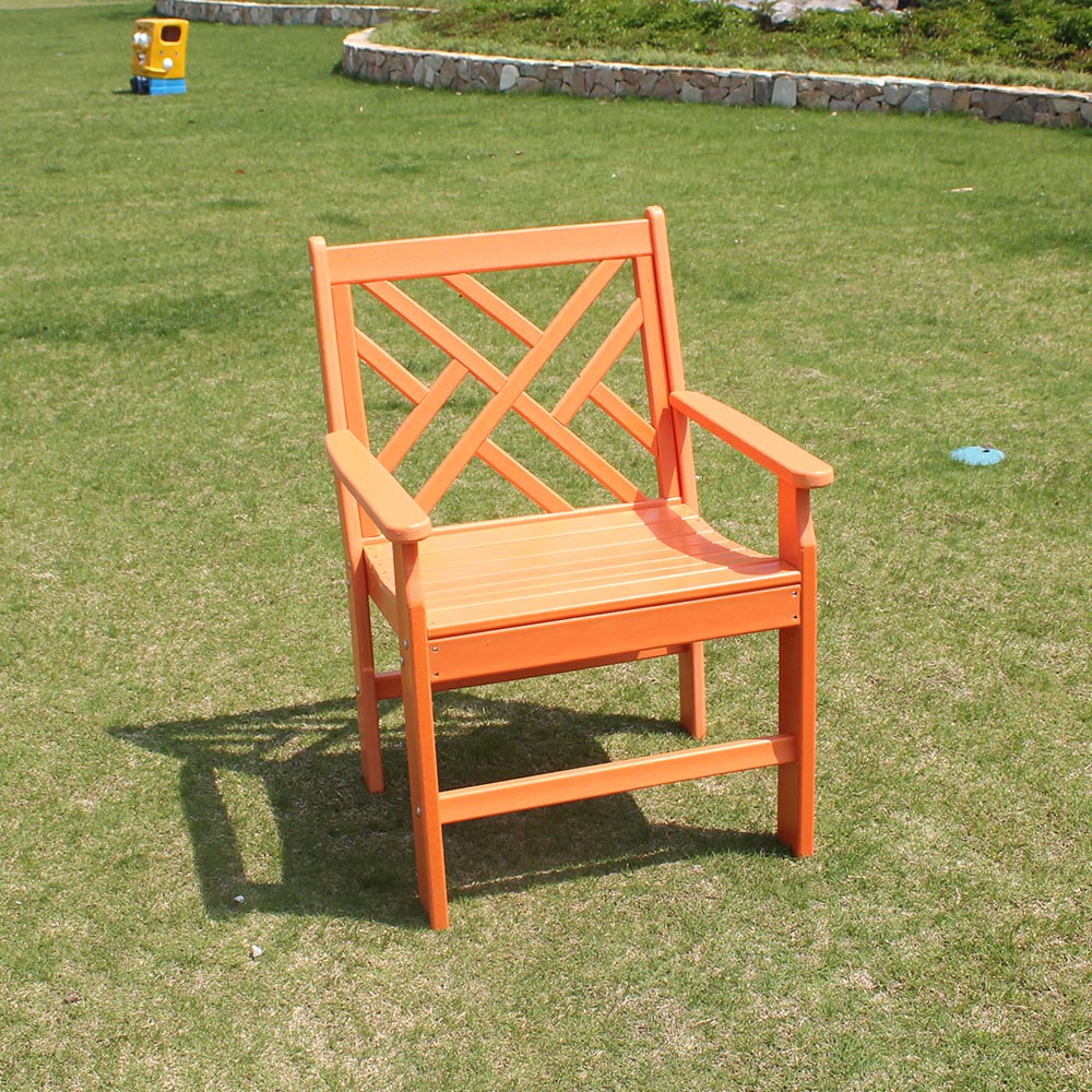 DSM005 HDPE Morden Dining Chair Classic Design for Patio Garden Deck Lawn Bedroom Houseroom 